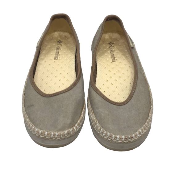 Columbia Vulc N Vent Bettie canvas slip on casual shoes sz 7 - Picture 1 of 6